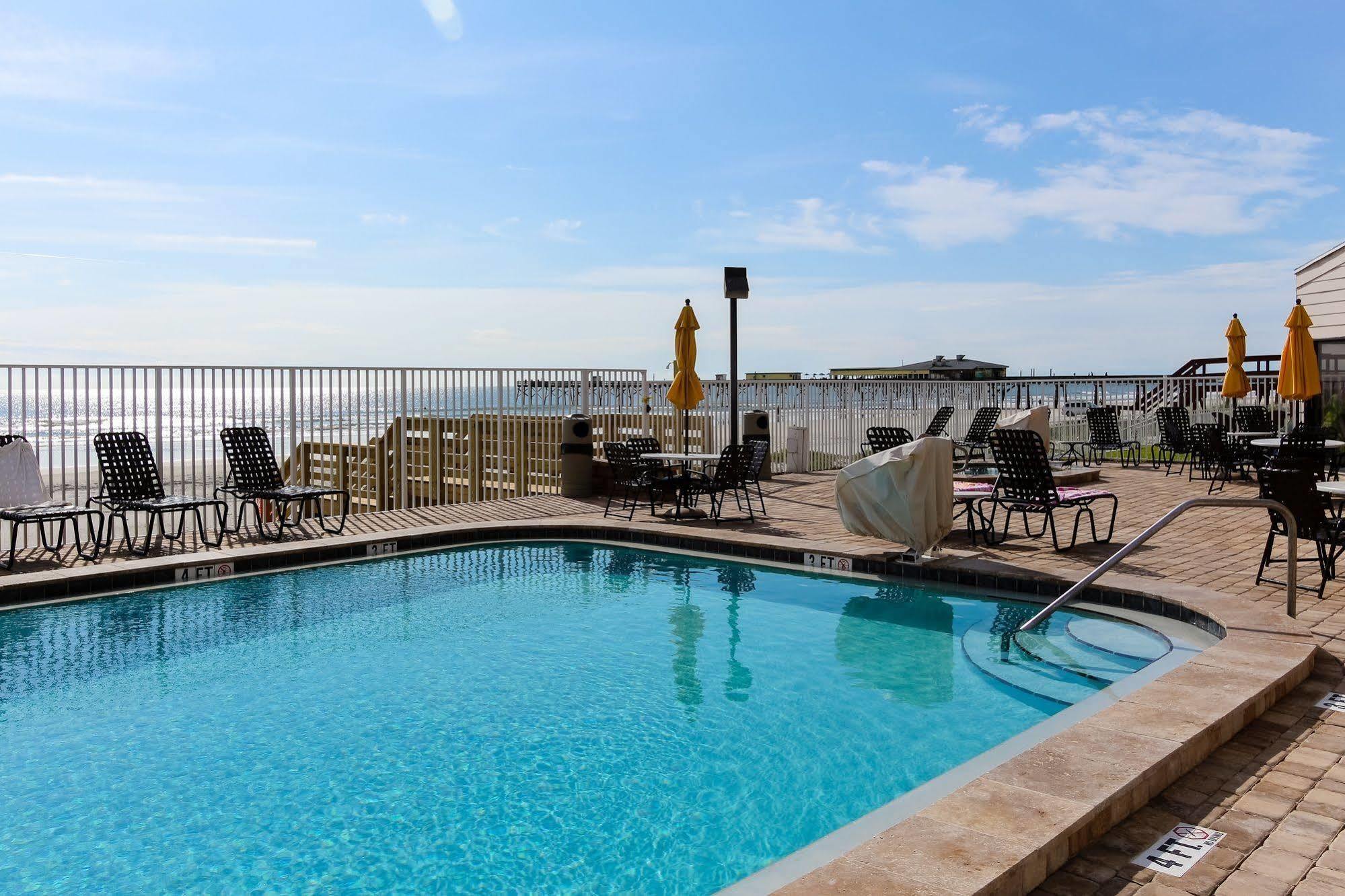 Atlantic Terrace Hotel Daytona Beach Shores Bagian luar foto