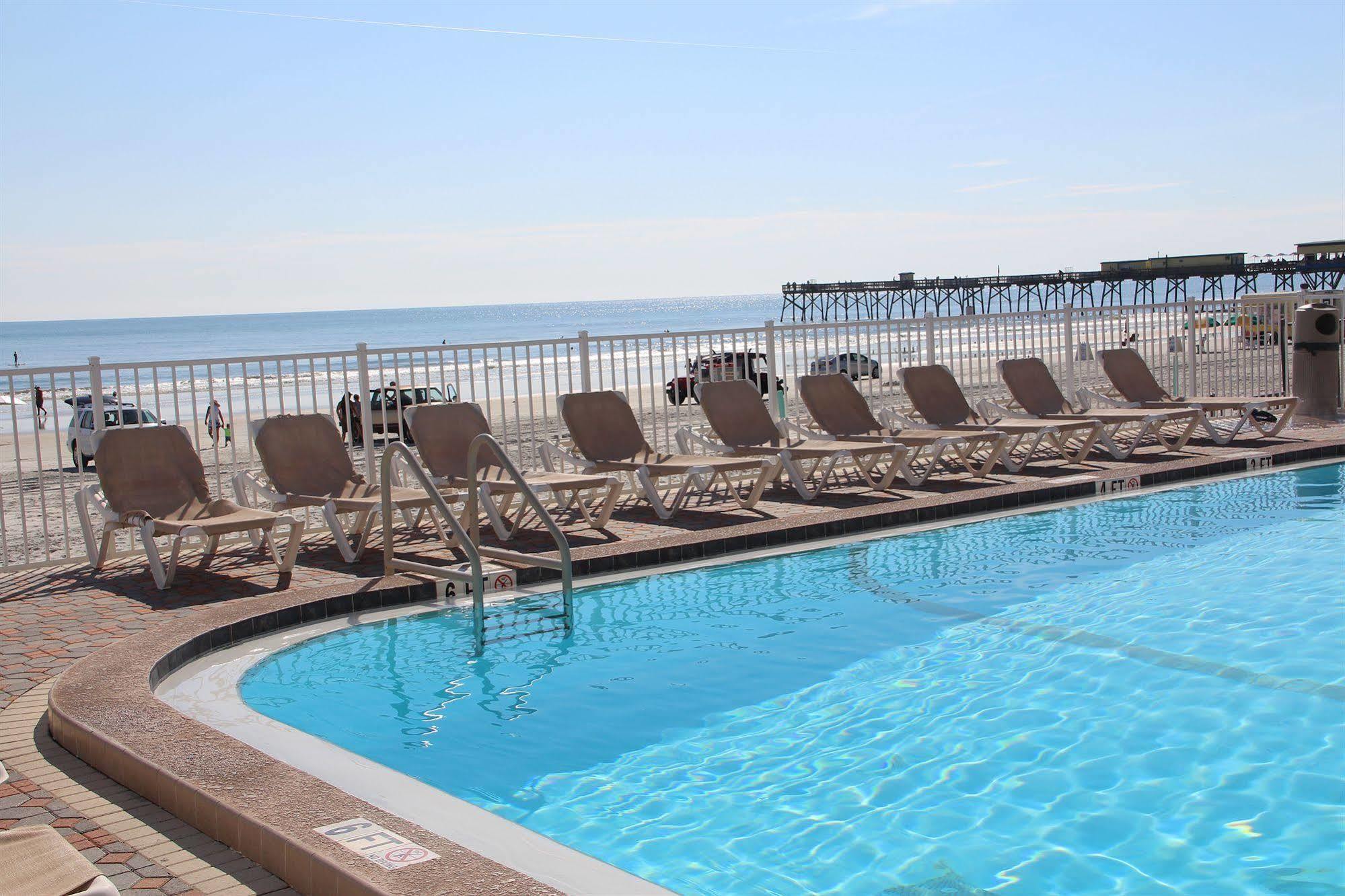 Atlantic Terrace Hotel Daytona Beach Shores Bagian luar foto