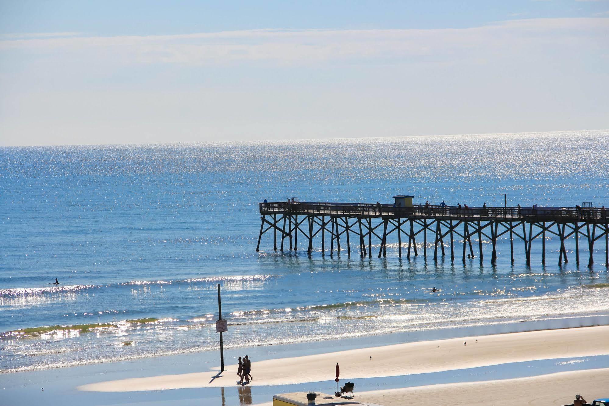 Atlantic Terrace Hotel Daytona Beach Shores Bagian luar foto